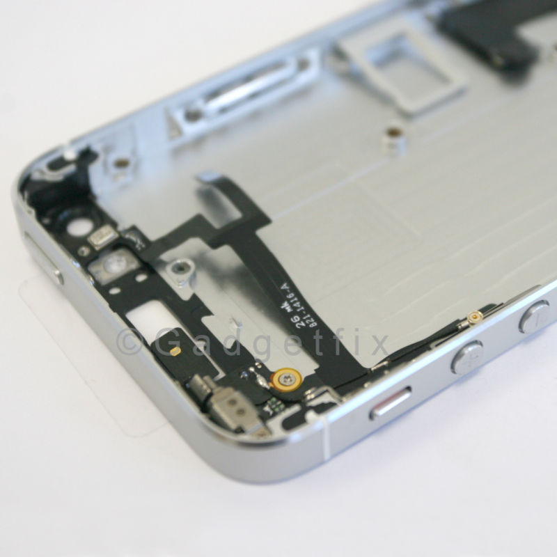 US White Iphone 5 Rear Back Door Battery Cover Bezel Case 
