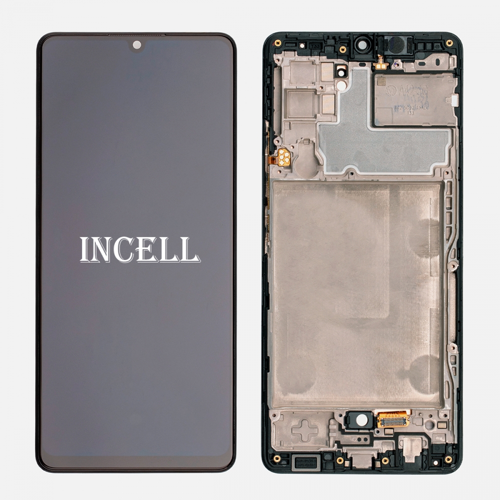 Incell Display LCD Touch Screen Digitizer Frame For Samsung Galaxy A42