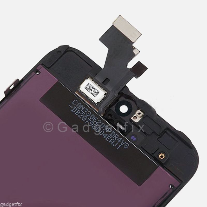 thumbnail image 2 of IPhone 5 Black Front Glass With Touch Screen LCD Digitizer & Bezel Frame 2 of 2
