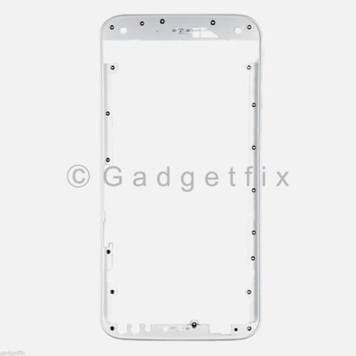 White Holder Front Frame Housing Bezel For Motorola Moto X Style 2015 XT1570 XT1572