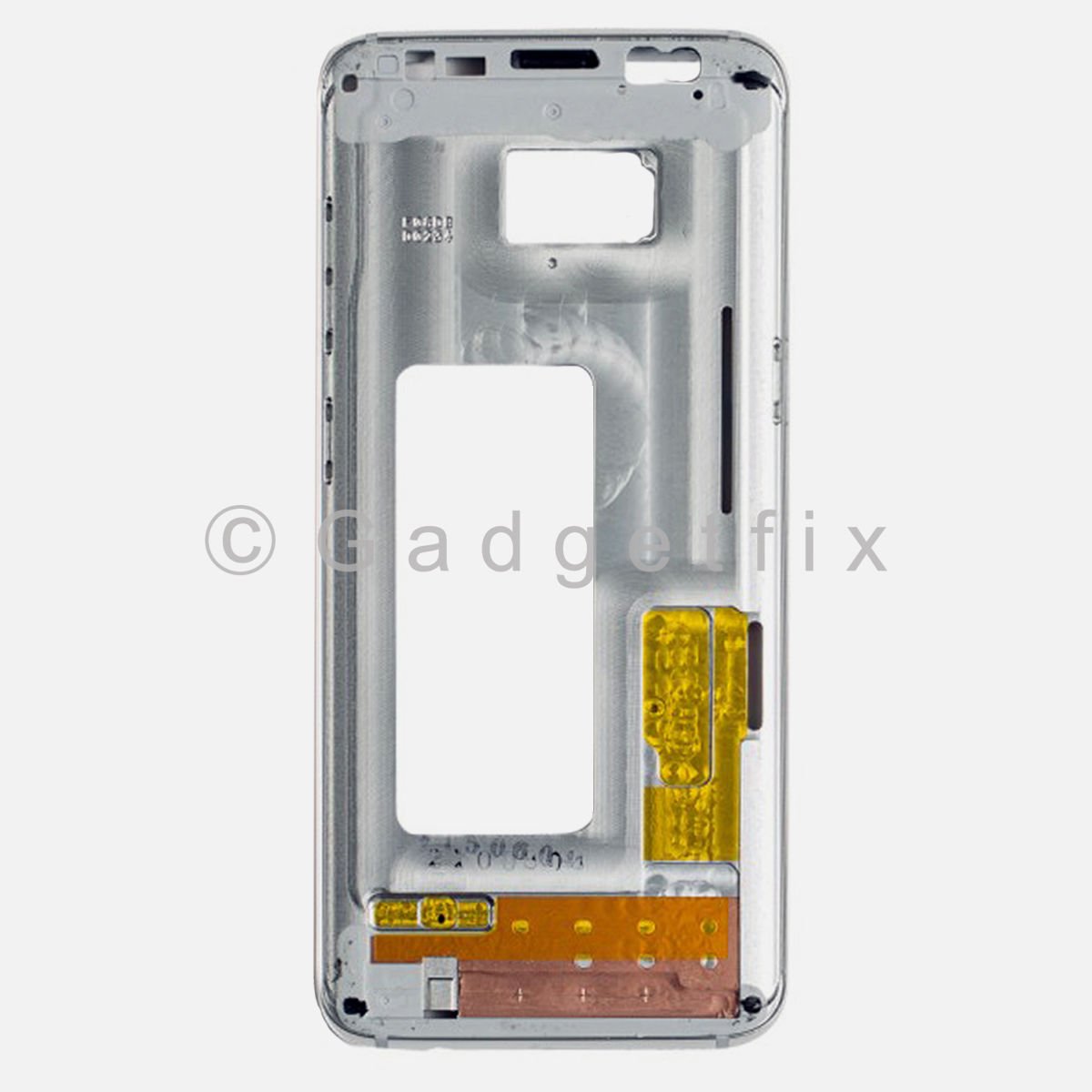 port to fix how a charger 8 iphone Bezel LCD Samsung Silver Middle Frame Holder OEM S8 Galaxy