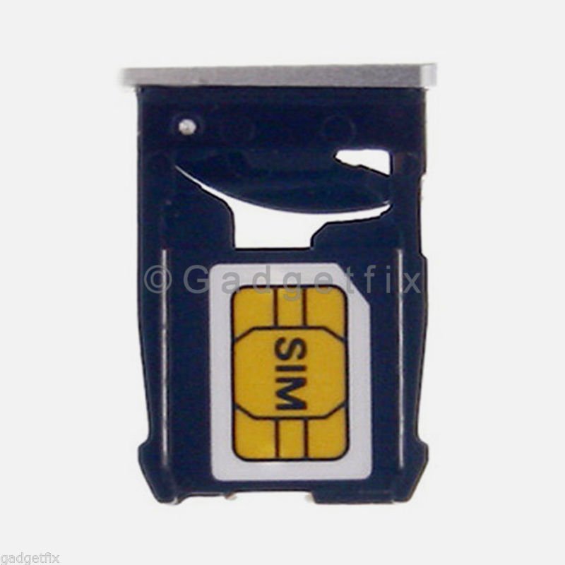 USA Motorola Google Nexus 6 XT1100 XT1103 White Sim Card Holder Tray Slot Parts