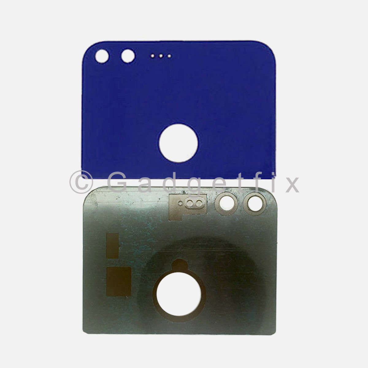 Blue Back Camera Glass Lens Cover With Adhesive For Google Pixel XL 5.5"