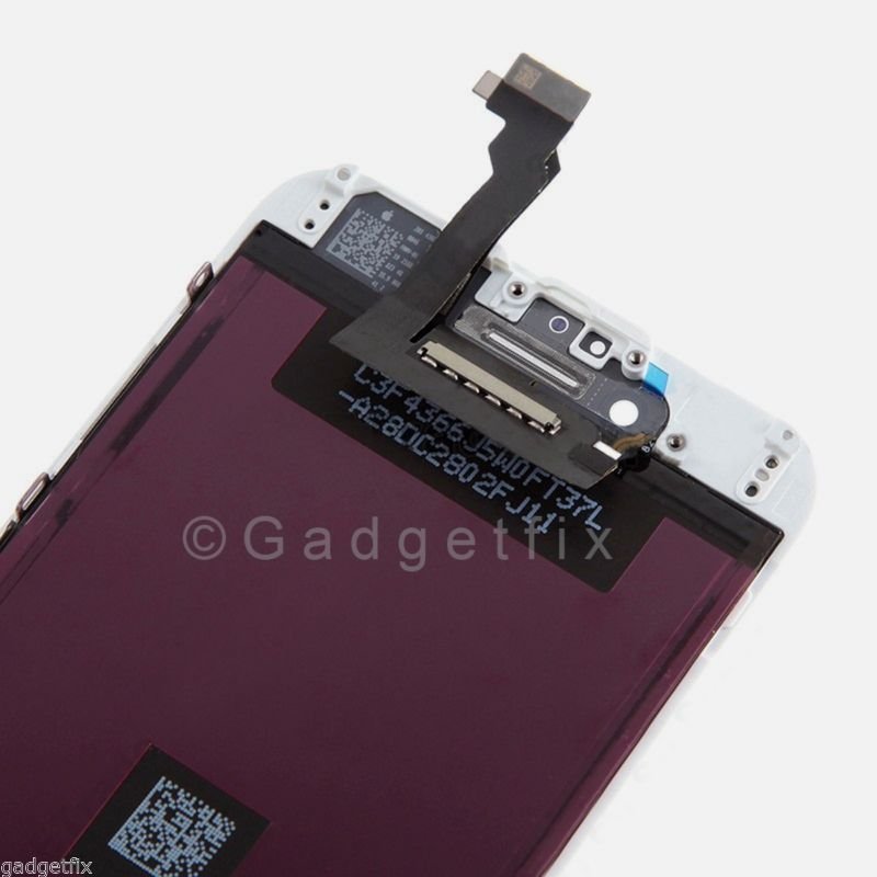 White LCD Screen Display + Touch Screen Digitizer + Frame Assembly for iphone 6