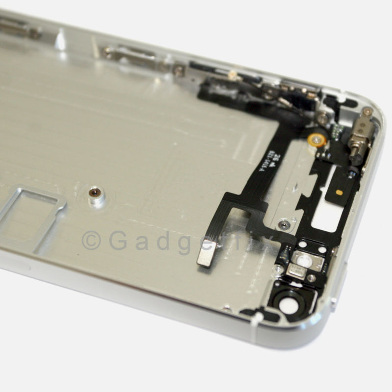US White Iphone 5 Rear Back Door Battery Cover Bezel Case ...