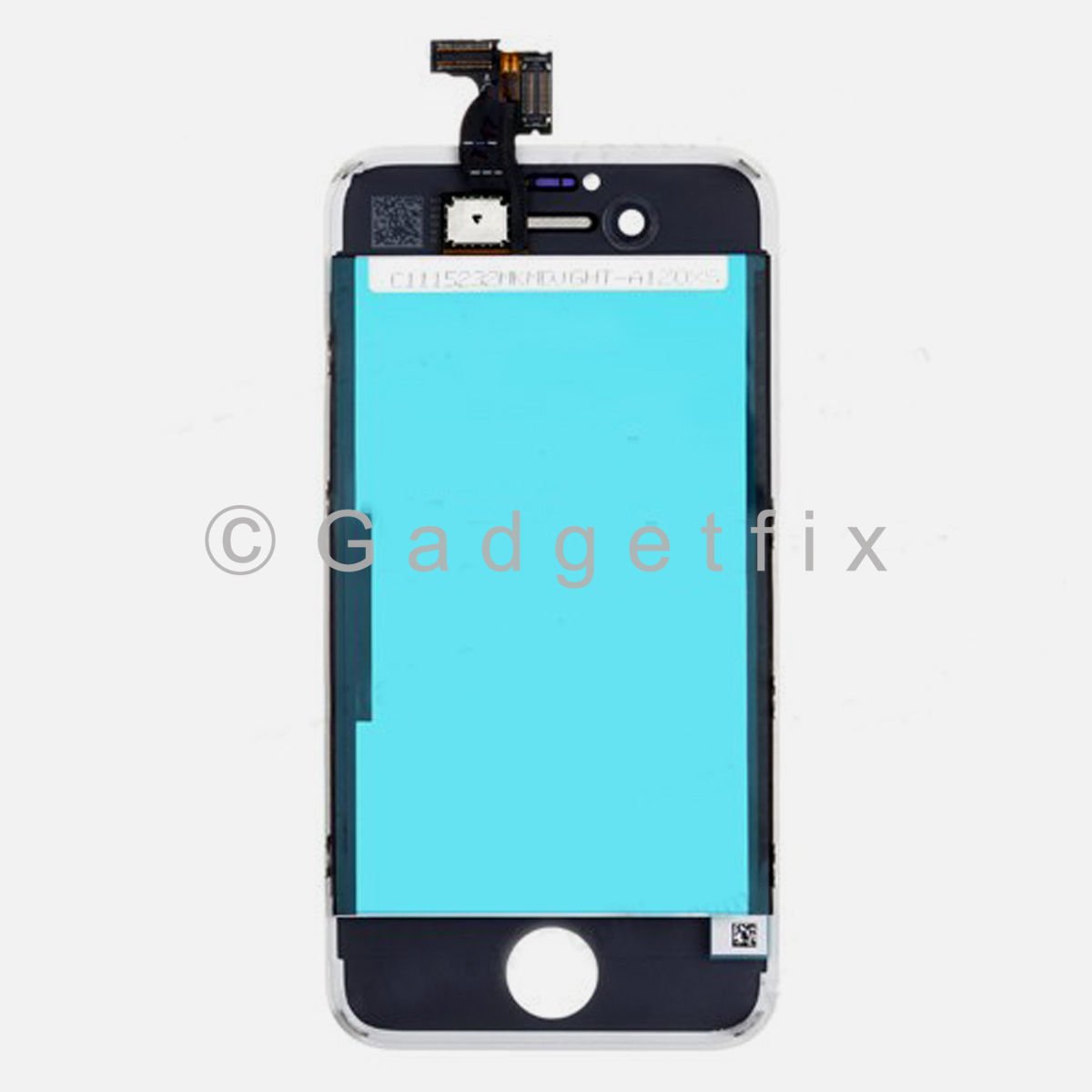 White LCD Display Touch Screen Digitizer Assembly + Frame Parts For Iphone 4S