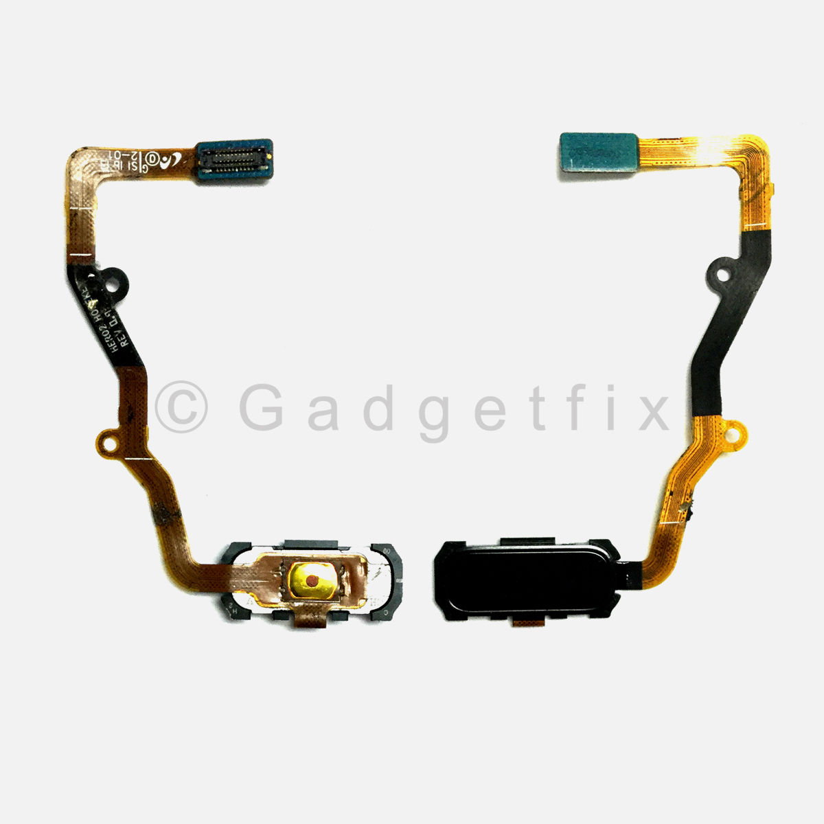 Black Home Button with Flex Cable Replacement Parts For Samsung Galaxy S7 Edge