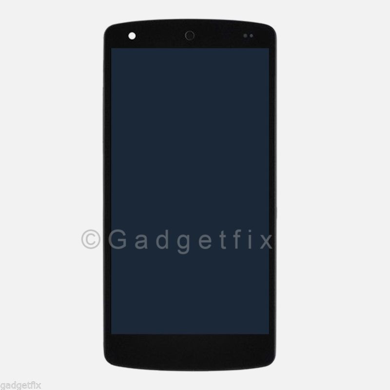 Black LG Google Nexus 5 D820 D821 LCD Screen Digitizer Touch + Matte Frame Bezel