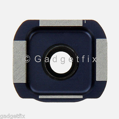 Black Samsung Galaxy S6 G920A G920T G920V G920P Camera Glass Lens Cover Adhesive
