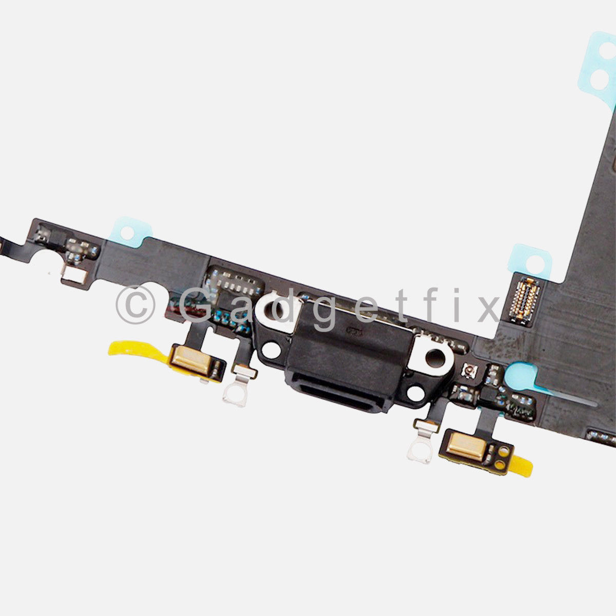Black USB Lightning Charging Port Dock Flex Cable Replacement For iPhone 8 Plus