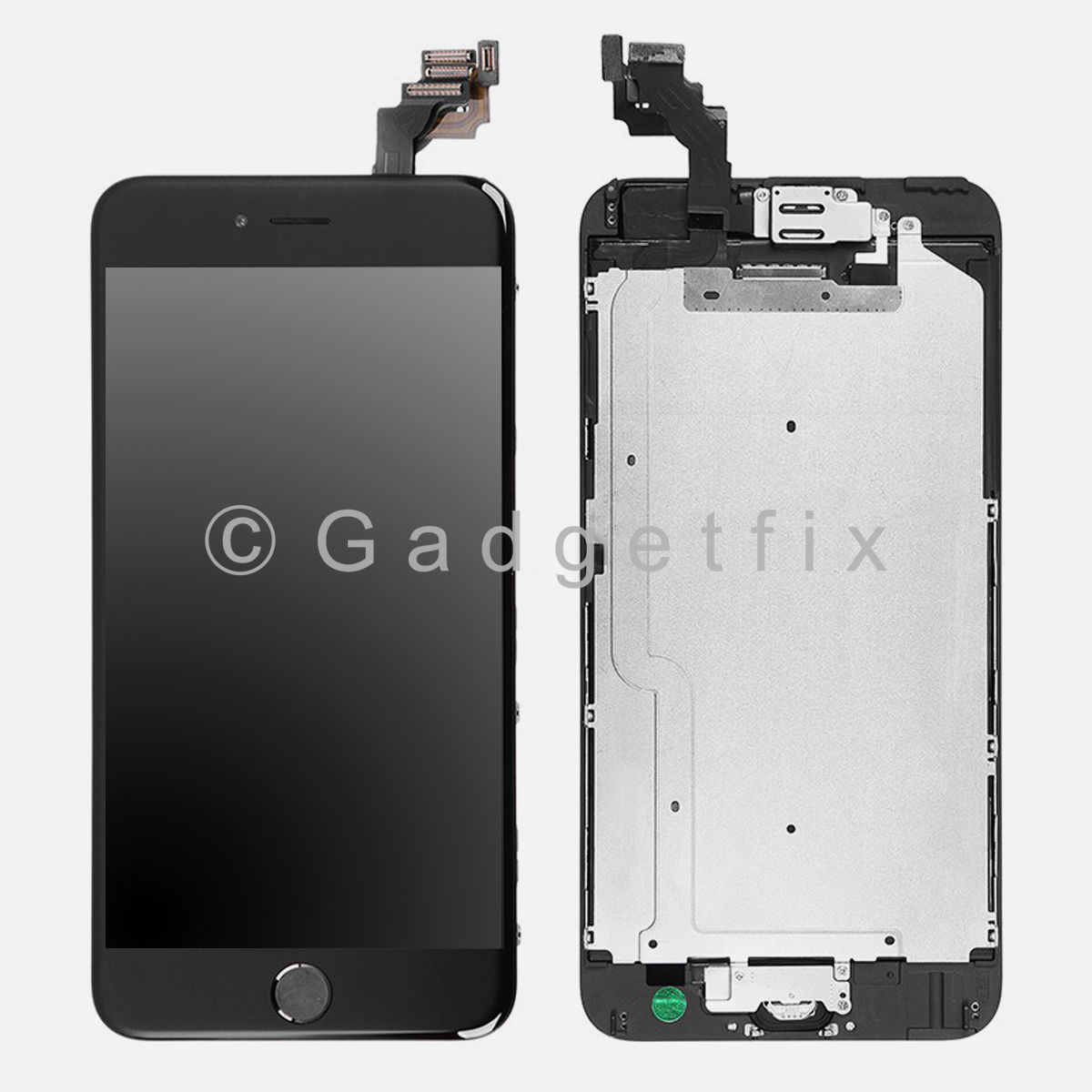 Display LCD Screen Touch Screen Digitizer Button Camera Frame for iphone 6 Plus