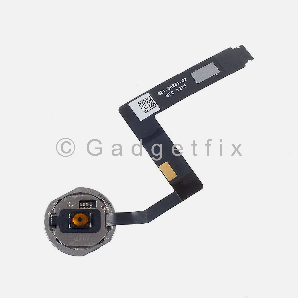 Gold Home Menu Button Flex Cable Replacement For iPad Pro 9.7 A1673 A1674 A1675