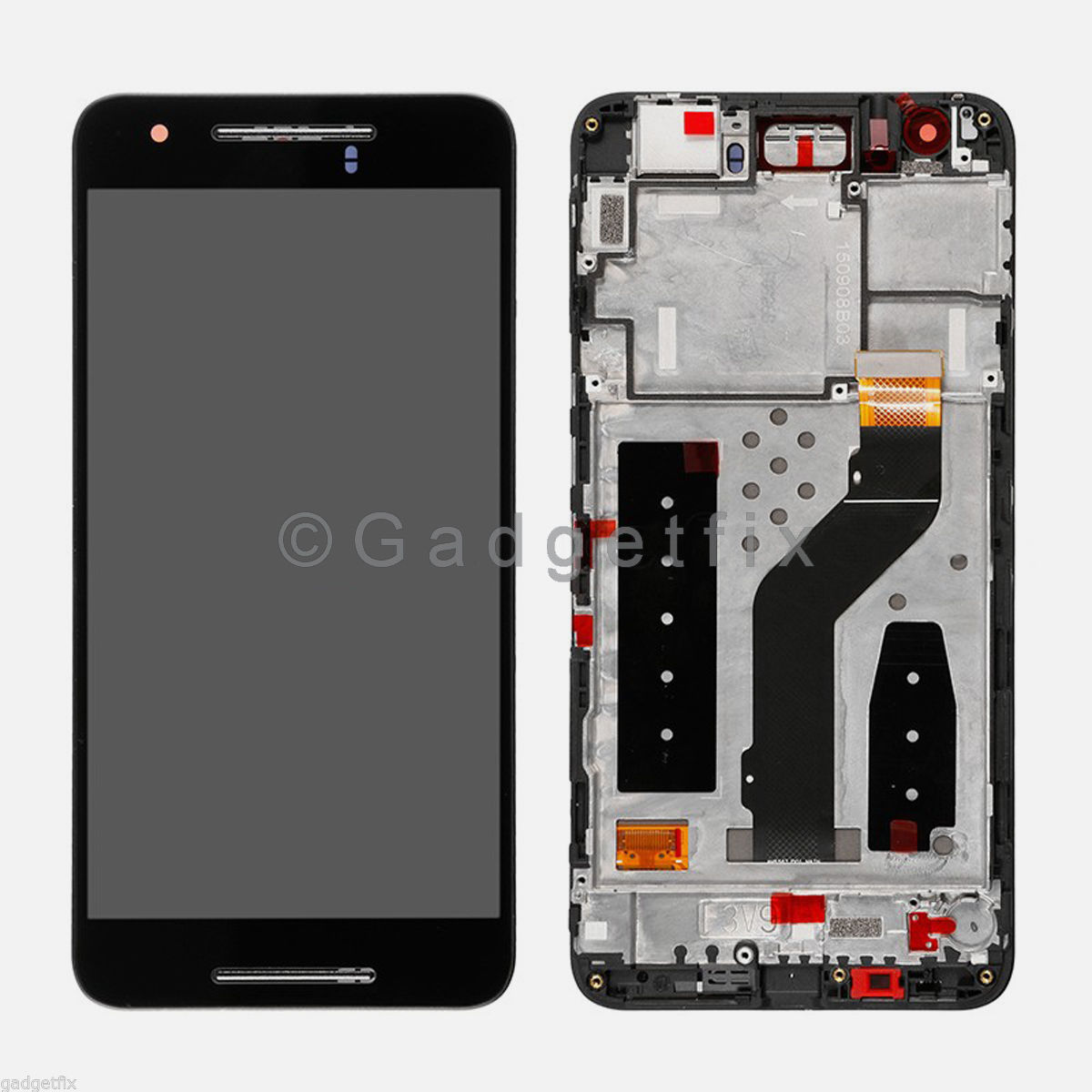 Google Huawei Nexus 6P H1511 H1512 LCD Display + Touch Screen Digitizer + Frame
