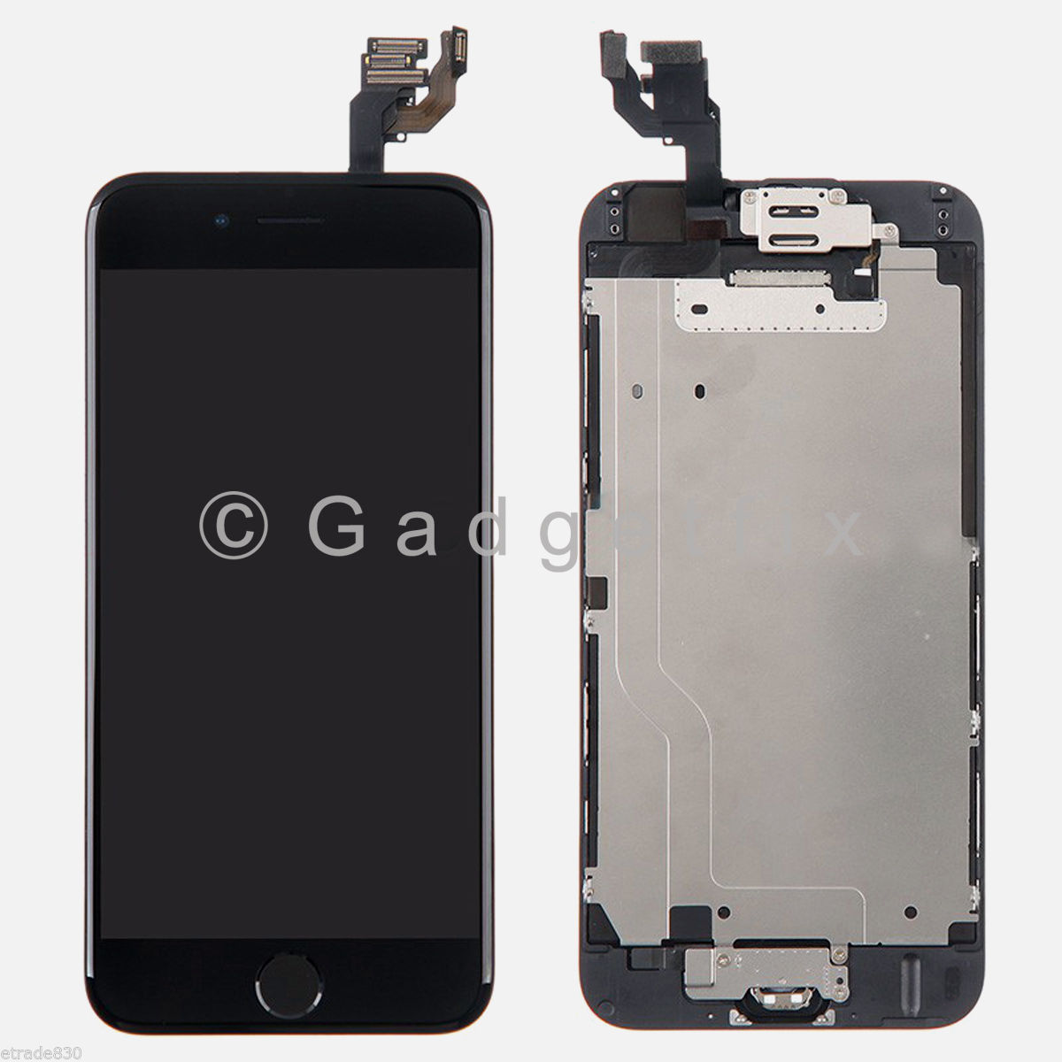 LCD Screen Display Touch Screen Digitizer + Button Camera + Frame for iphone 6