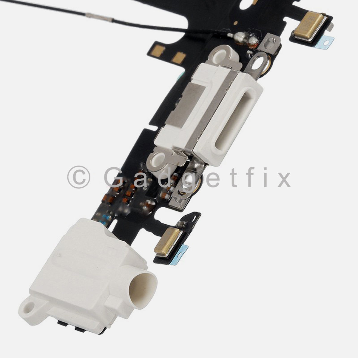 New Charging Charger Port Dock Headphone Jack Mic White Flex Cable for Iphone 6S