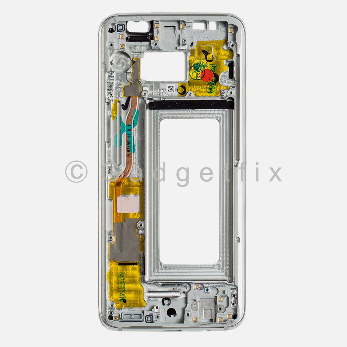 Silver Samsung Galaxy S8 LCD Holder Middle Frame Bezel Mid Chassis Housing
