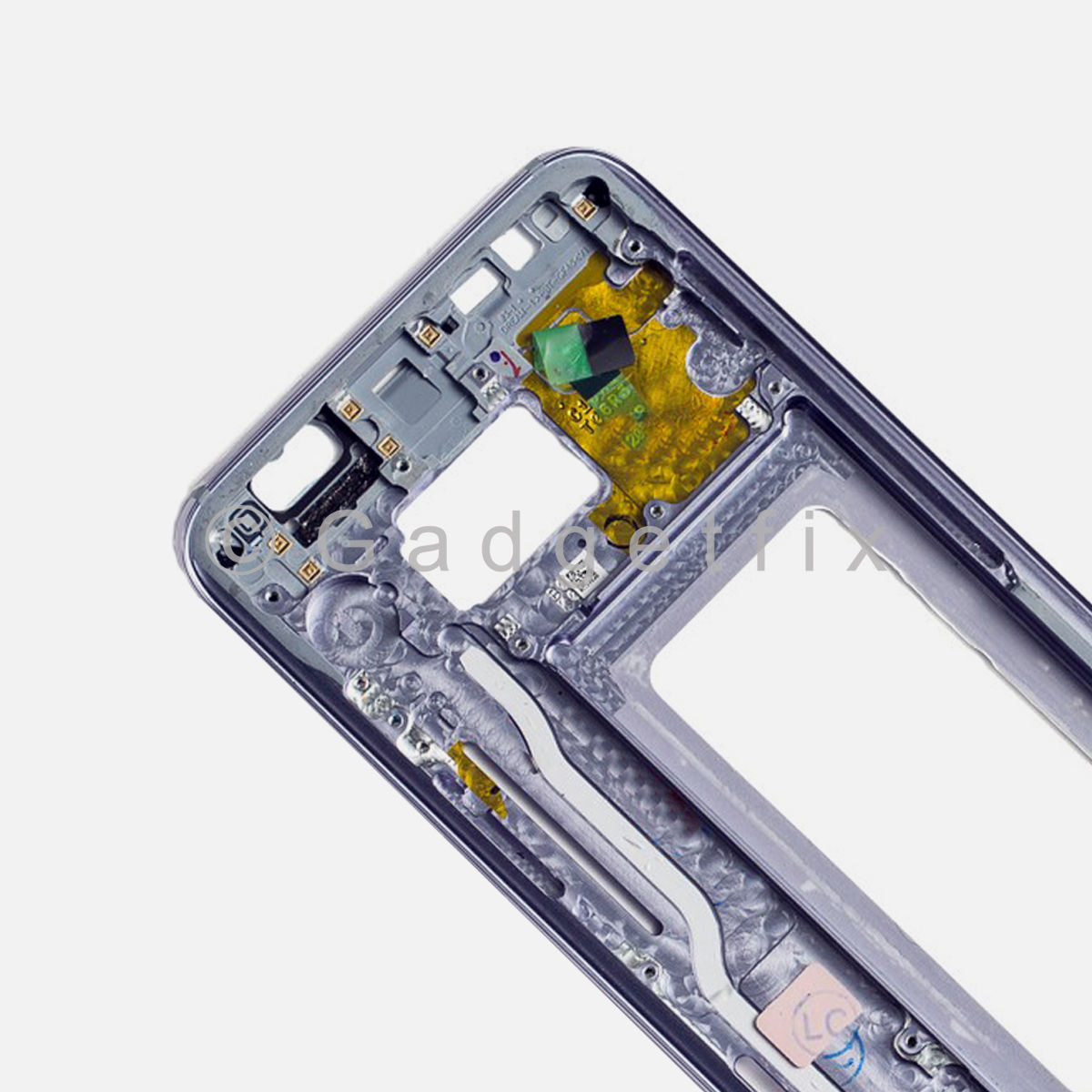 Orchid Gray Samsung Galaxy S8 LCD Holder Middle Frame Bezel Mid Chassis Housing