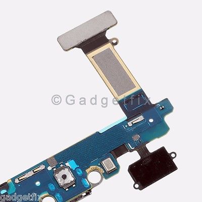 Samsung Galaxy S6 G920A Headphone Jack Home Keypad Sensor Mic USB Charger Flex