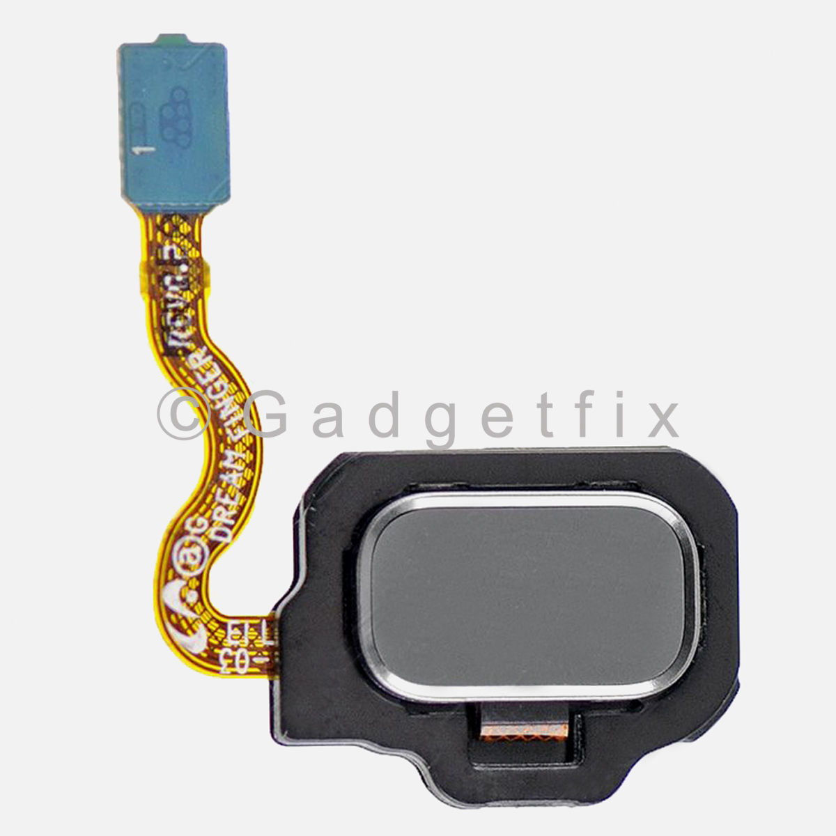 Silver Fingerprint Scanner Reader Sensor Button Flex For Samsung Galaxy S8 Plus