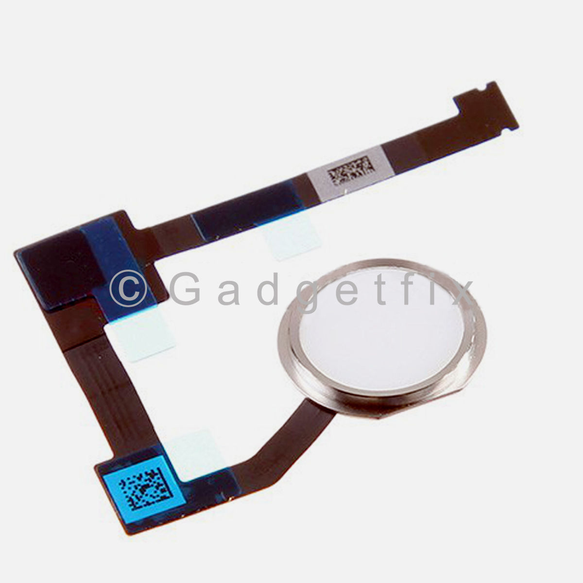 Silver Home Menu Button Flex Cable Replacement Part for iPad Air 2 A1566 A1567