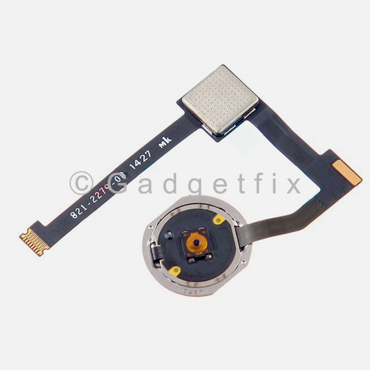 Silver Home Menu Button Flex Cable Replacement Part for iPad Pro 12.9 A1584 A165