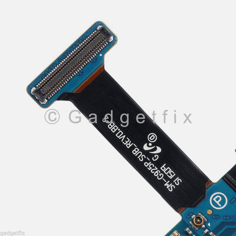 Sprint Samsung Galaxy S6 Edge G925P Charging Port USB Dock Mic Jack Flex Cable