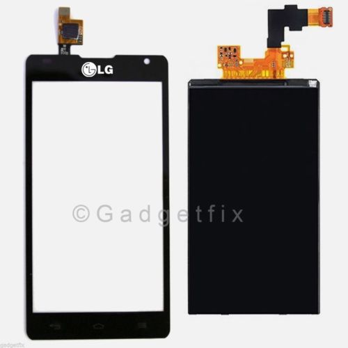 USA Digitizer Glass Touch Screen + LCD Screen Display for LG Sprit 4G MS870