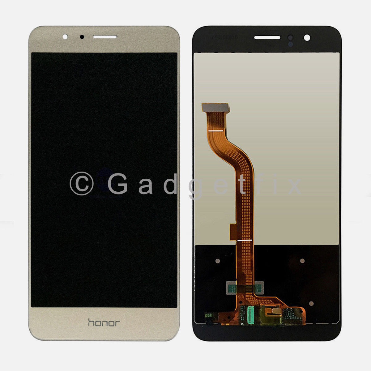 USA Gold LCD Display Touch Screen Digitizer Replacement Parts For Huawei Honor 8