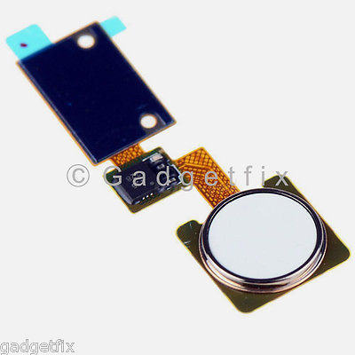 USA New Flex Cable Ribbon Home Button Touch ID Sensor For LG V10 H900 H901 White