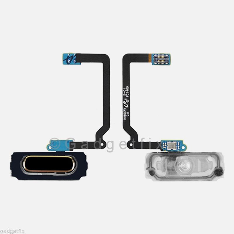 Gold Home Button Flex Cable For Samsung Galaxy S5 (All Carriers)