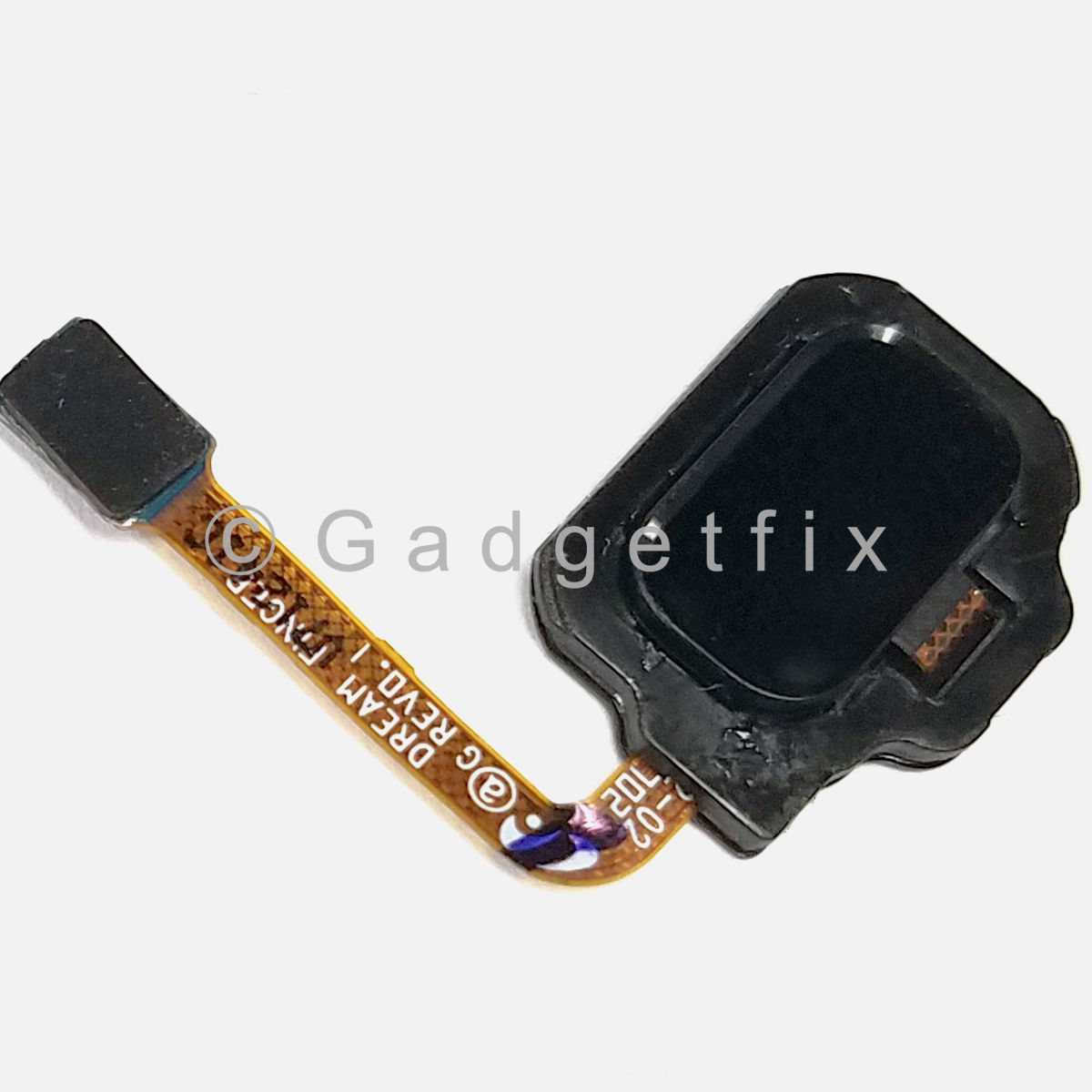 Black Fingerprint Scanner Reader Sensor Button Flex For Samsung Galaxy S8