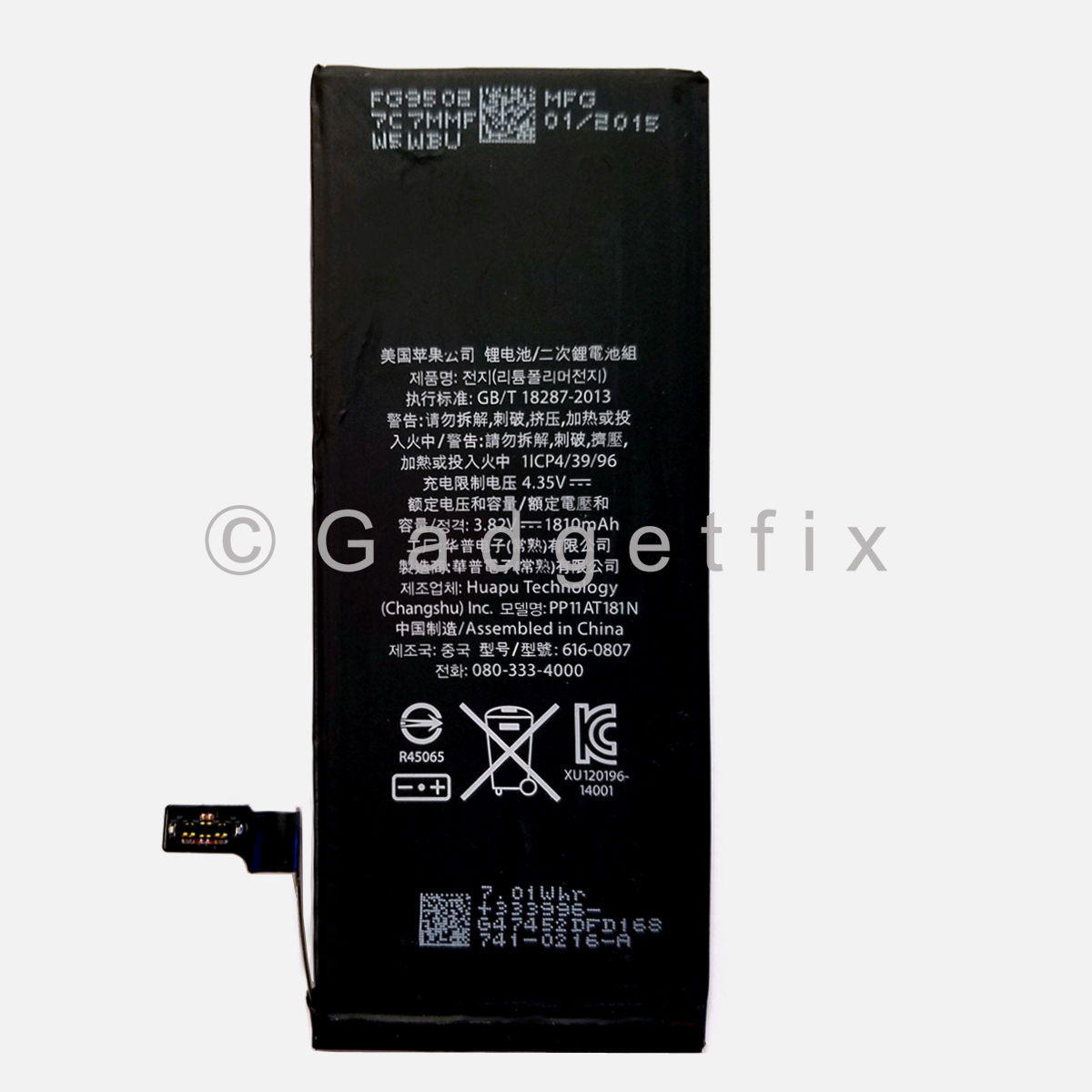 New 1810mAh Li-ion Battery Replacement Parts For Apple iPhone 6