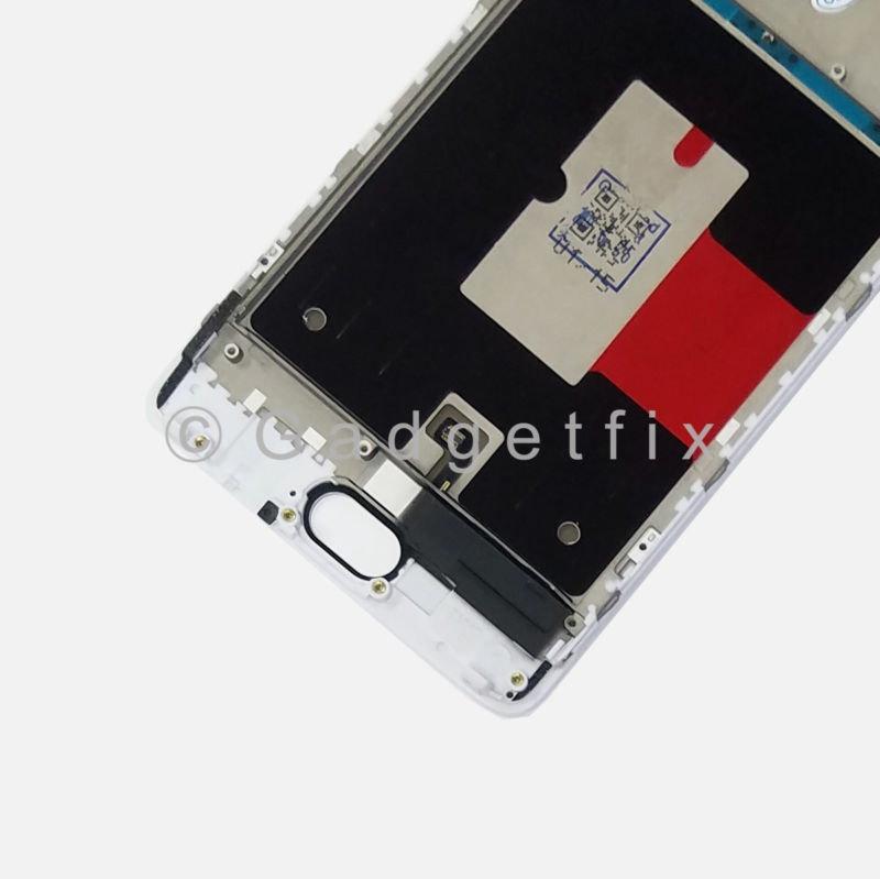 White OLED Display LCD Screen Touch Screen Digitizer + Frame For OnePlus 3T A3010