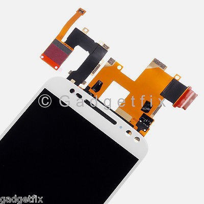 LCD Display Touch Screen Digitizer For White Motorola Moto X Pure Edition XT1575
