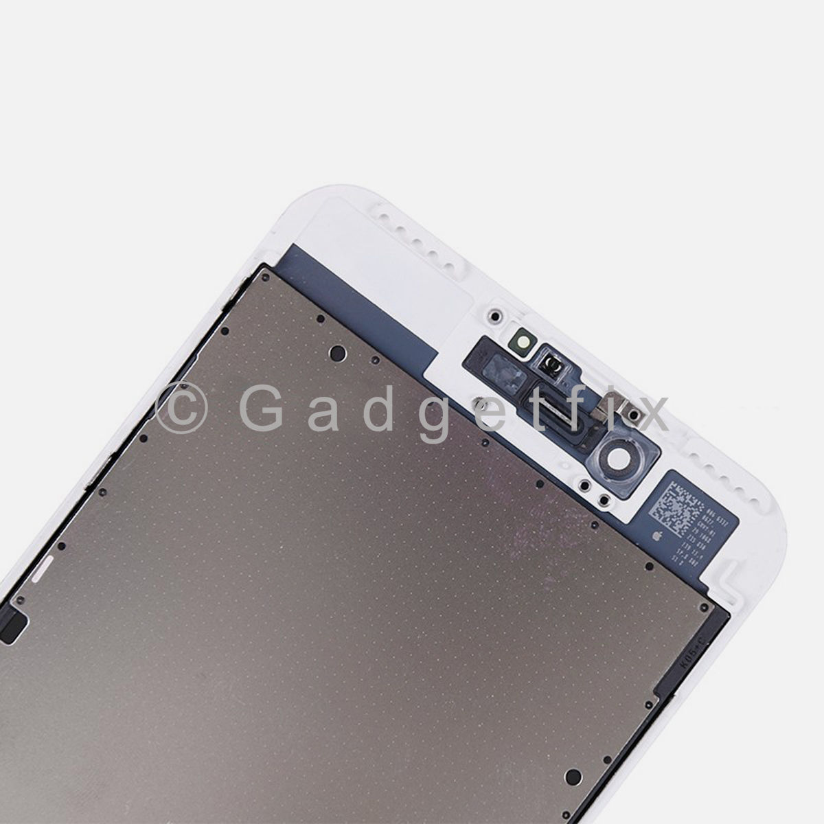White LCD Display Screen Digitizer Assembly + Steel Plate For iPhone 7 Plus 
