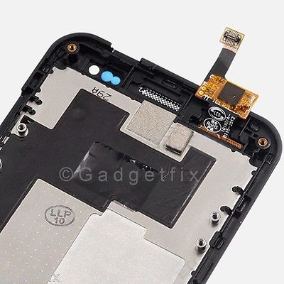 USA ZTE Engage V8000 LCD Display Touch Screen Digitizer Glass + Frame Assembly