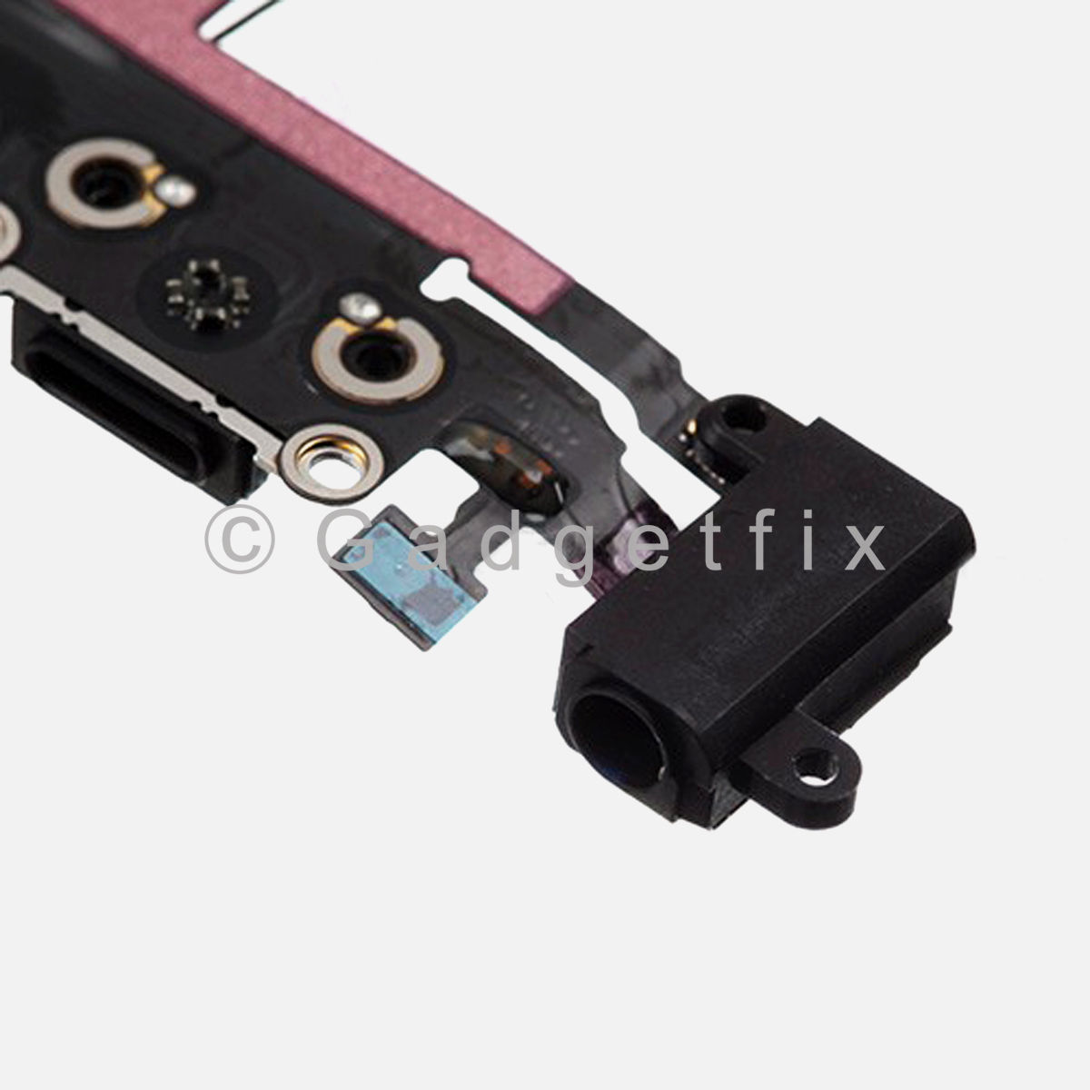 USB Charging Charger Port Dock Headphone Audio Jack Mic Flex Cable for Iphone 5S