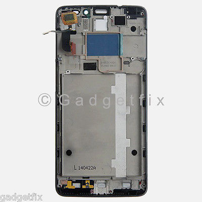 US Alcatel One Touch Idol X 6040 6040A LCD Display Touch Screen Digitizer Frame