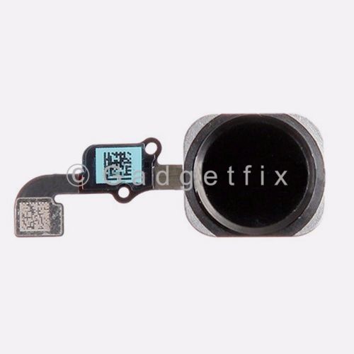 Black iPhone 6 Flex Cable + Fingerprint Touch ID Sensor Home Button Connector
