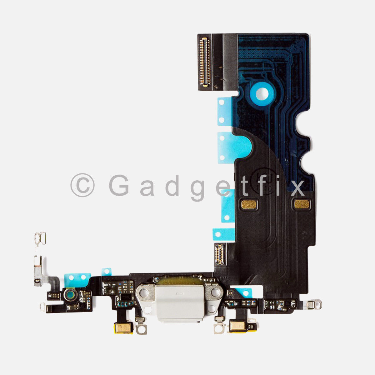 Gray Lightning Charger Charging Port Dock Flex Cable Replacement For iPhone 8 | SE 2020