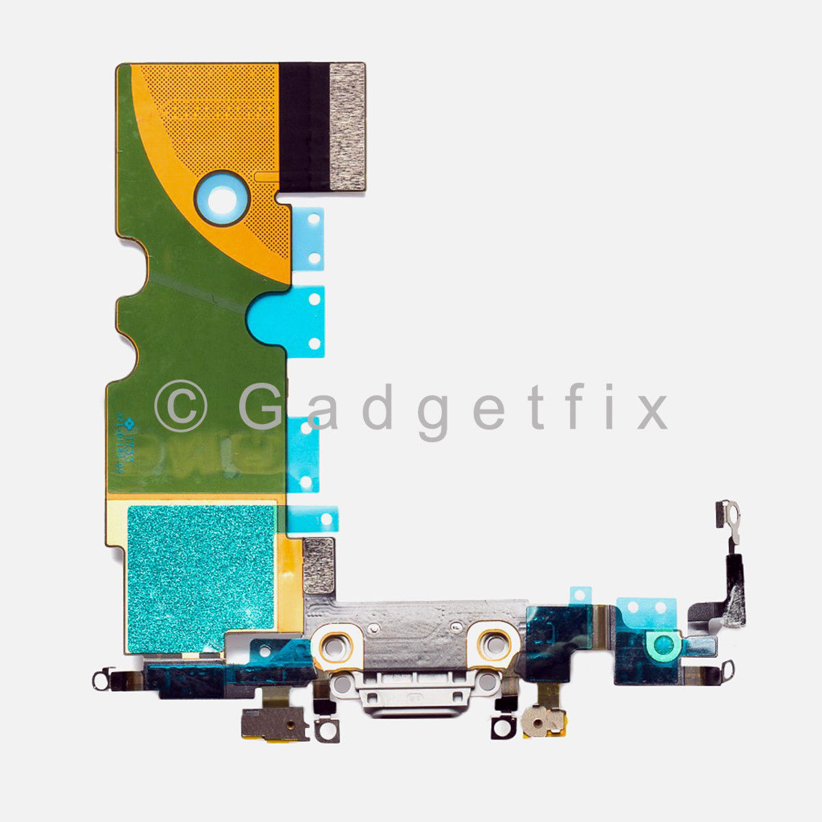Gray Lightning Charger Charging Port Dock Flex Cable Replacement For iPhone 8 | SE 2020
