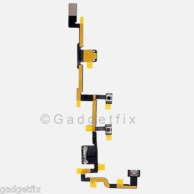 Power On Off Volume Control Connector Flex Cable for iPad 2 (2011 Version: EMC 2415)