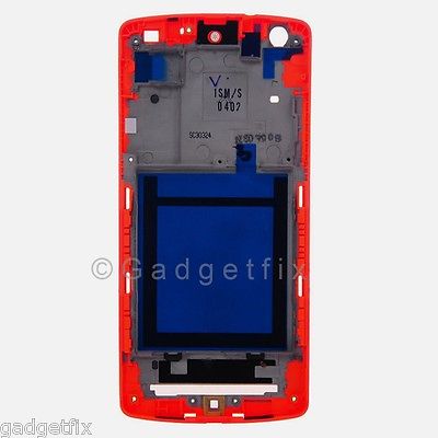 US Red LG Google Nexus 5 D820 LCD Screen Touch Holder Bezel Housing Chasis Frame