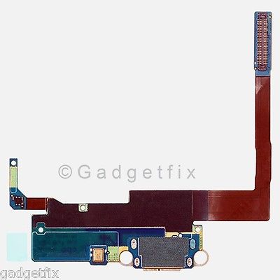 US Samsung Galaxy Note 3 N900P USB Flex Cable Charger Charging Dock Port + Mic