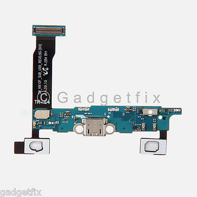US Samsung Galaxy Note 4 N910F Charger Dock Charging Flex Port USB Slot Mic