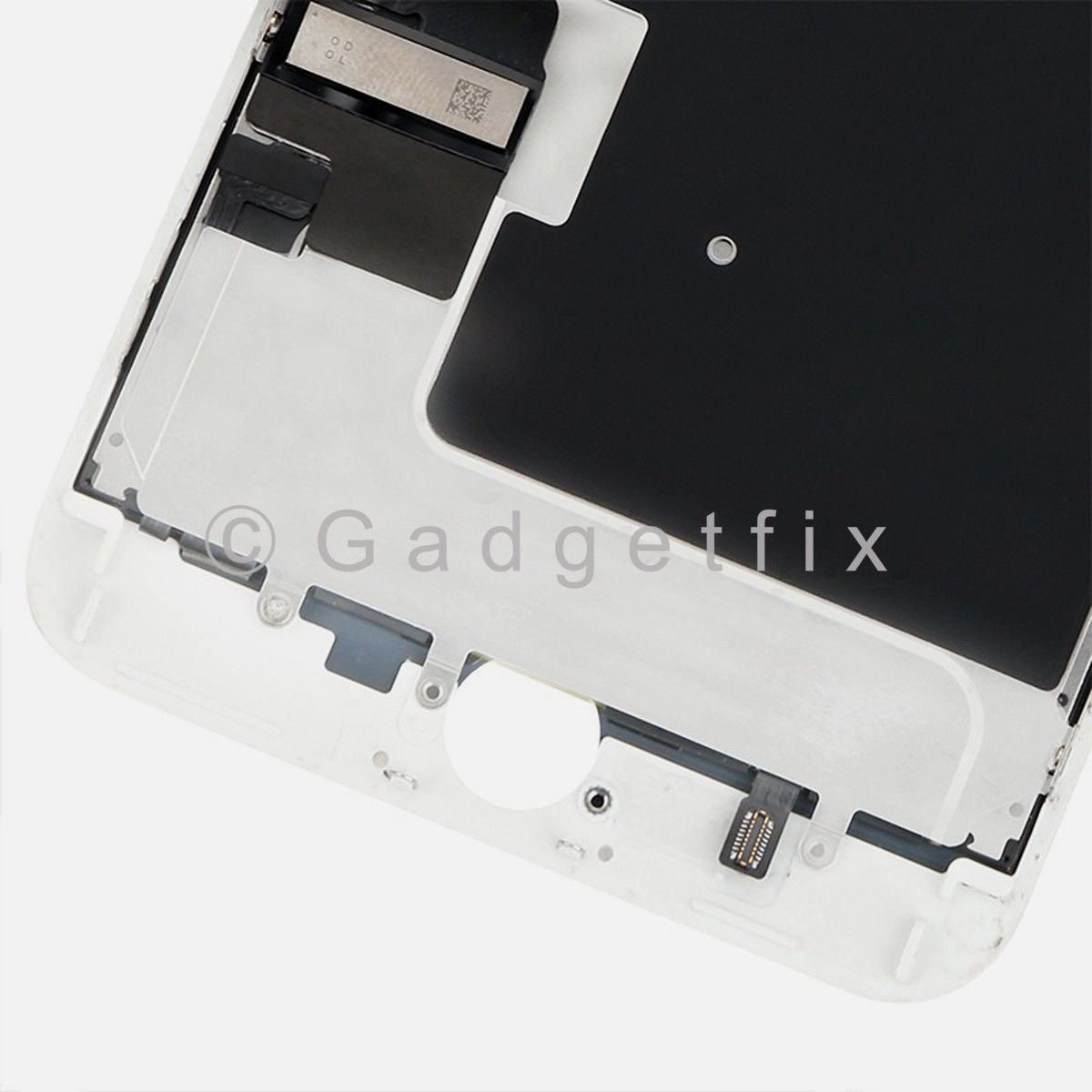White LCD Screen Touch Screen Digitizer + Camera Replacement For iPhone 8 Plus