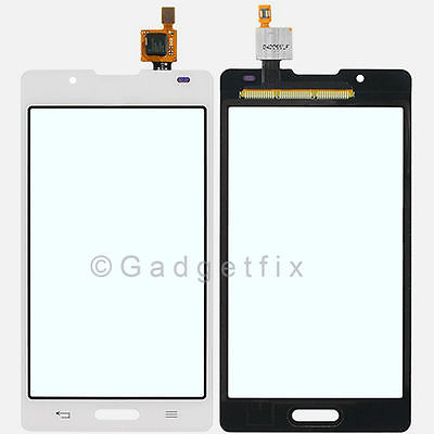 White LG Optimus L7 2 II P710 Digitizer Touch Screen Top Outer Glass Panel Lens