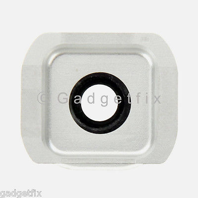 White Samsung Galaxy S6 G920A G920T G920V G920P Camera Glass Lens Cover Adhesive