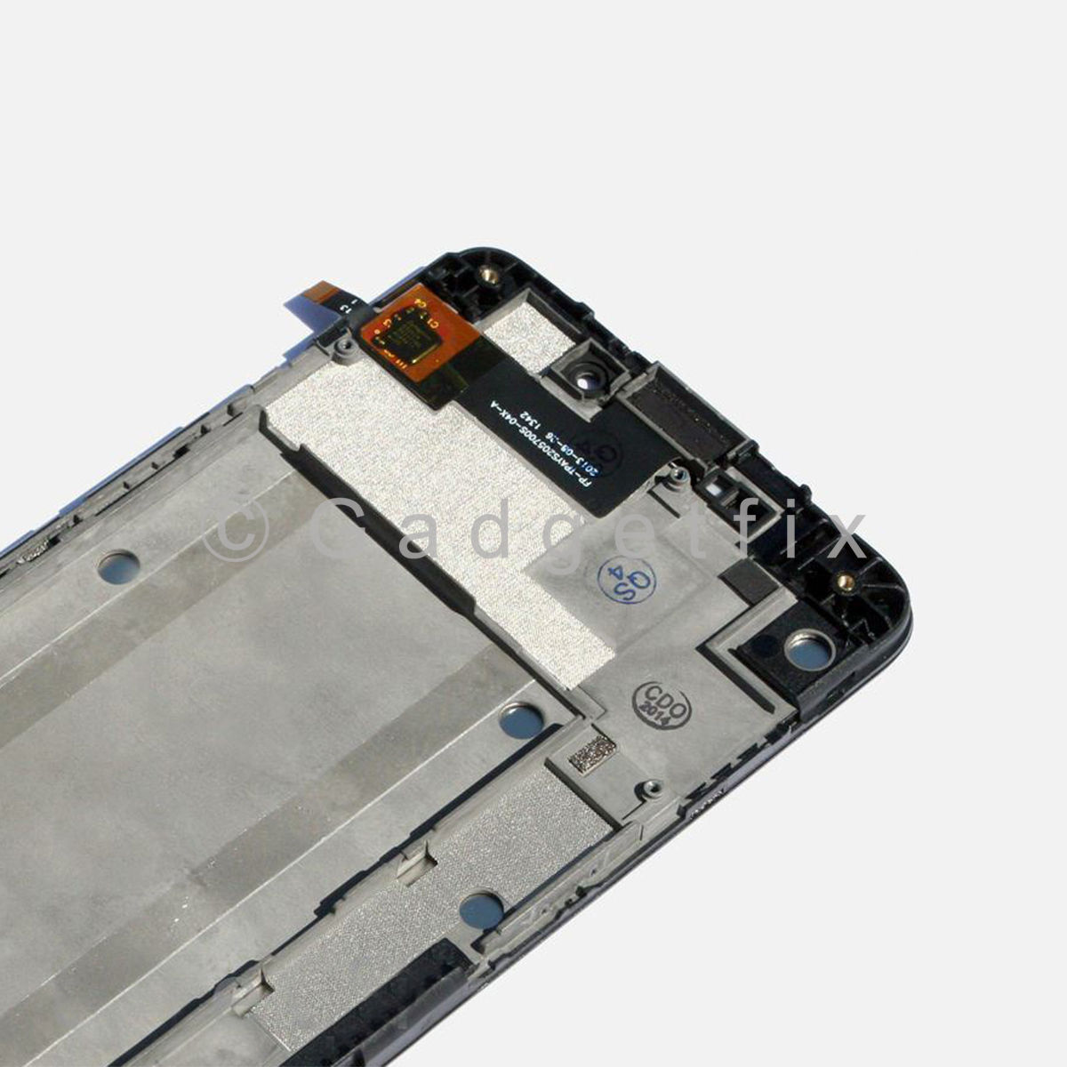 ZTE MAX Boost Mobile N9520 5.7" LCD Screen Display Touch Screen Digitizer Frame