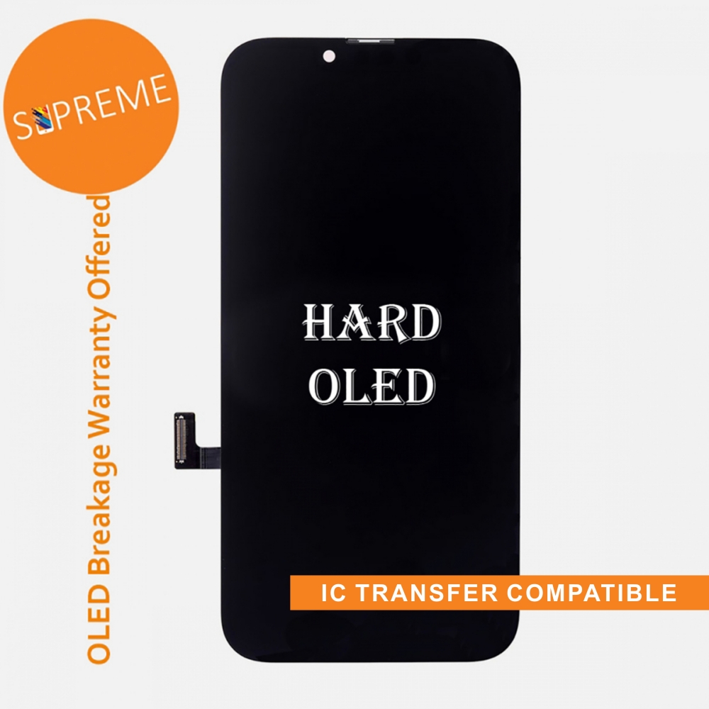 Hard OLED Display Touch Digitizer Screen Assembly For iPhone 13 (IC Transfer Compatible)